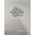Disques de fenêtres en verre filtrant bleu d'isolation optique KG5